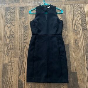 ANN TAYLOR LOFT black sheath dress